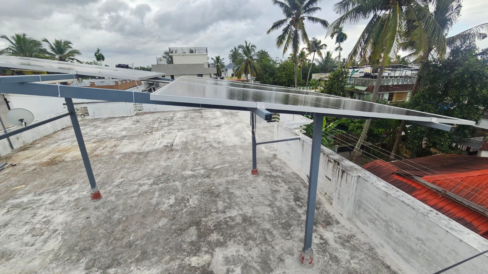 Ranjit Raj – 3 kW solar installation in Thevara